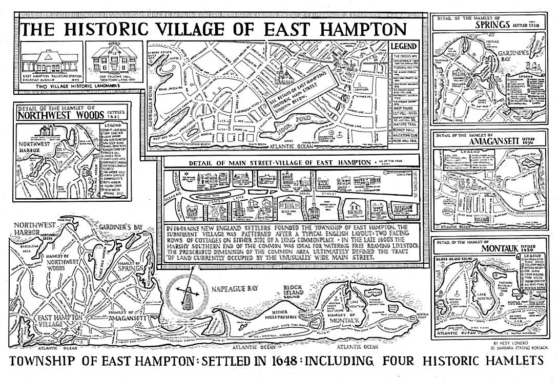 Historical Map East Hampton