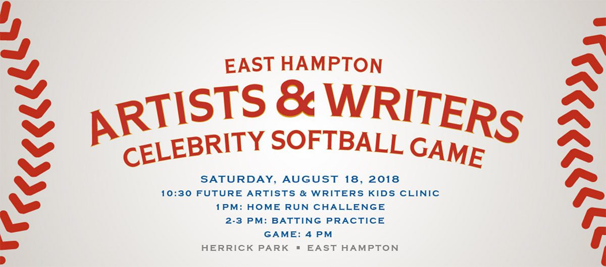 2018 East Hampton Artists & Writers Celebrity Softball Game
