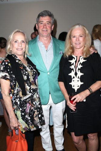 Ann Barrish, Jay McInerney and Anne Hearst McInerney