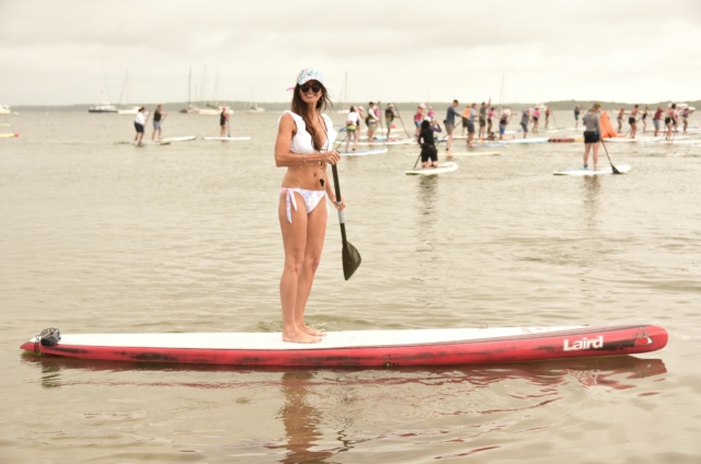 Maria Baum paddling - Photo by: Rob Rich