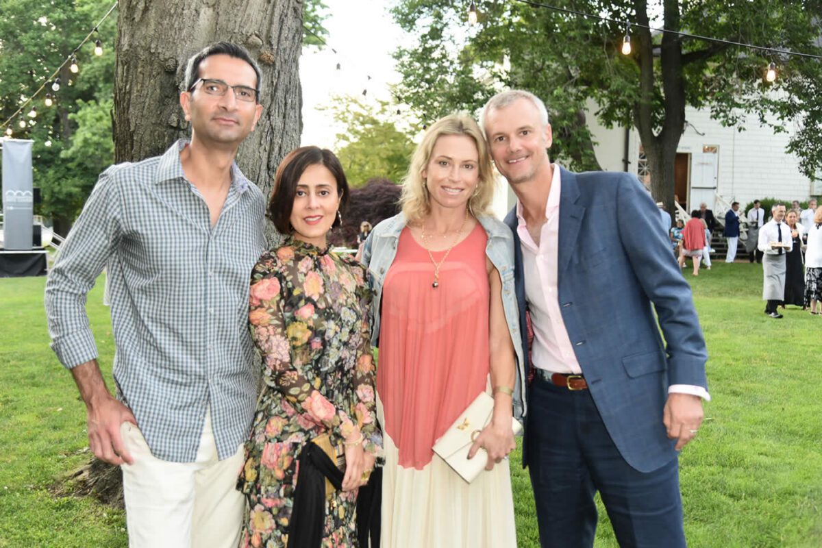 Aga Khan, Aima Raza, Carolyn Pressly Ryan, Kevin Ryan | East Hampton