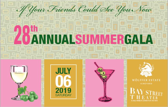 A poster for the 28th annual summer gala.