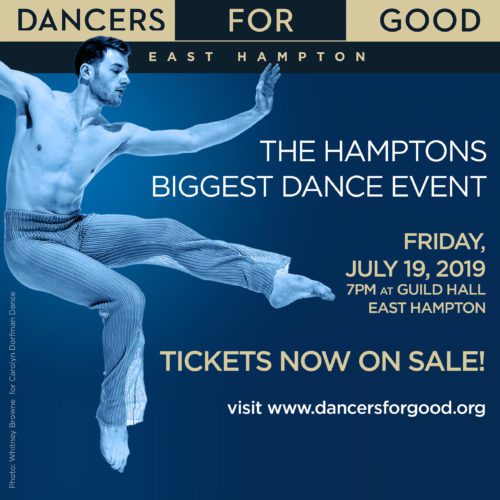 Dancers for good at the hamptons biggest dance event.