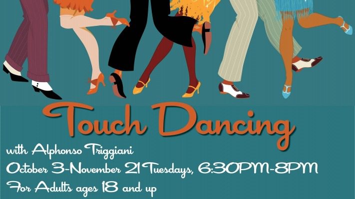 A flyer for a touch dancing event.